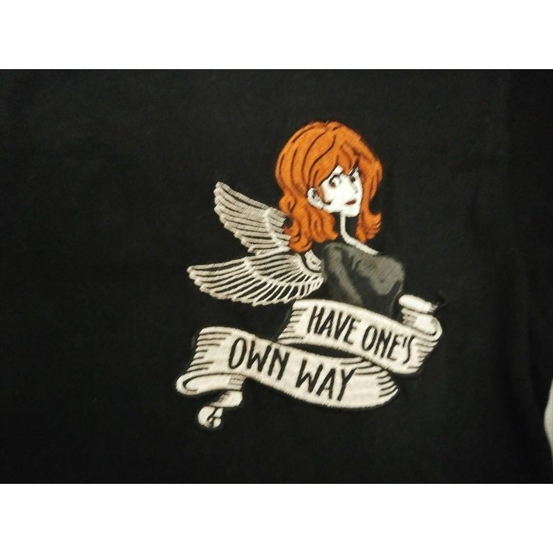 VANSON（バンソン） ルパン三世 長袖Tシャツ LU3B-2003 刺繍＆プリント