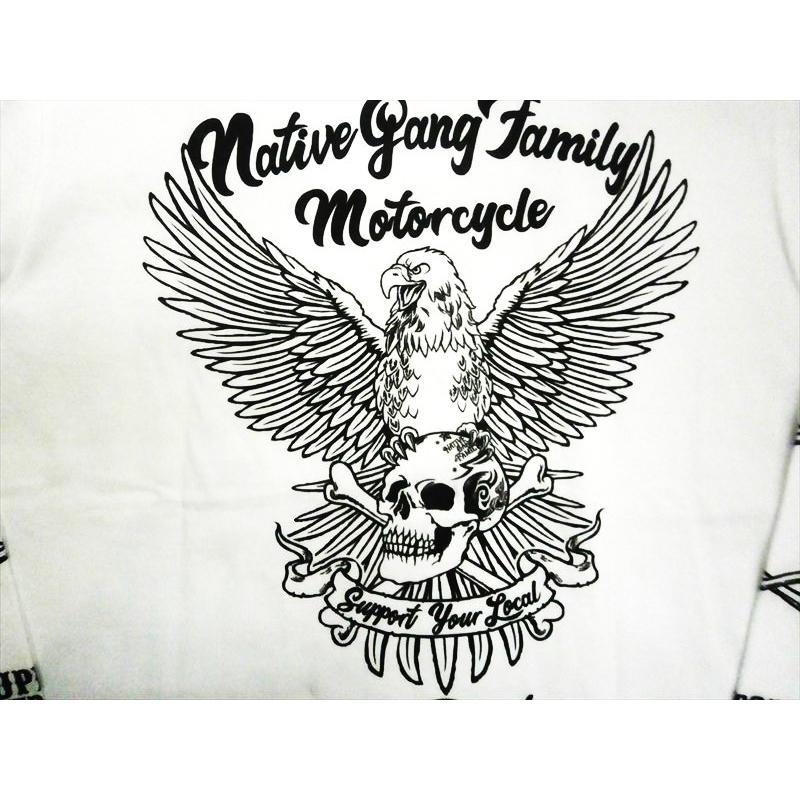 NATIVE GANG FAMILY/ネイティブ・ギャング・ファミリー 長袖Tシャツ 