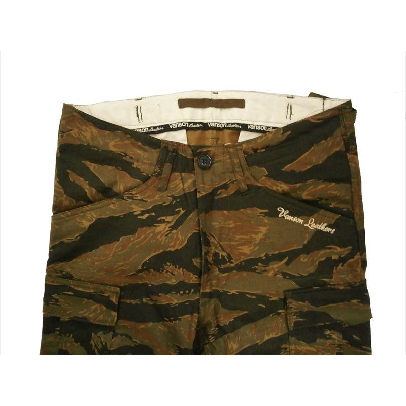 VANSON（バンソン） カーゴパンツ NVBL-602 迷彩・タイガーカモ 6
