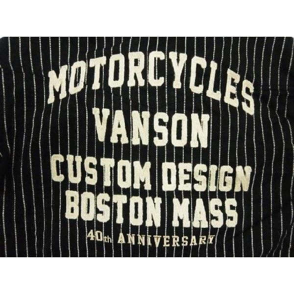 VANSON（バンソン） 長袖シャツ NVSL-407 「40周年記念モデル 