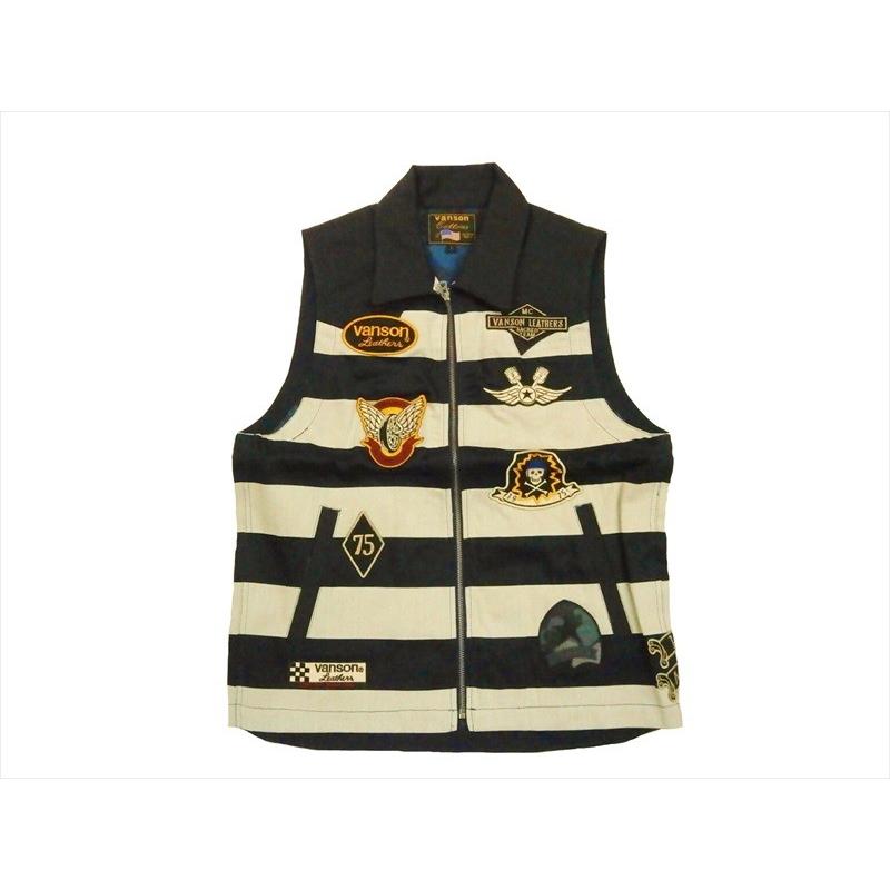 VANSON（バンソン） Vanson/バンソン・バイカーベスト NVSV-701
