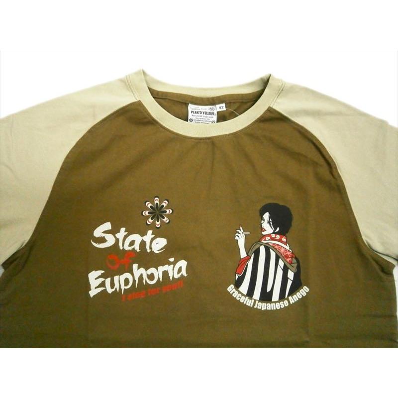 ピークドイエロー PEAK'D YELLOW ピークドイエロー Peak'd Yellow エフ商会 半袖T