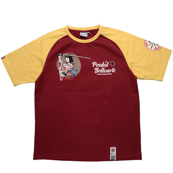 PEAK'D YELLOW（ピークドイエロー） エフ商会 半袖Tシャツ PYT-247 
