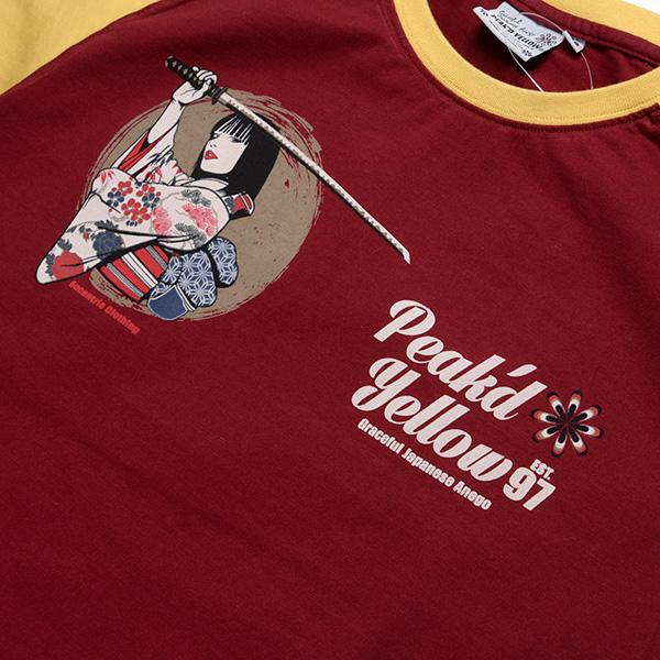 PEAK'D YELLOW（ピークドイエロー） エフ商会 半袖Tシャツ PYT-247 
