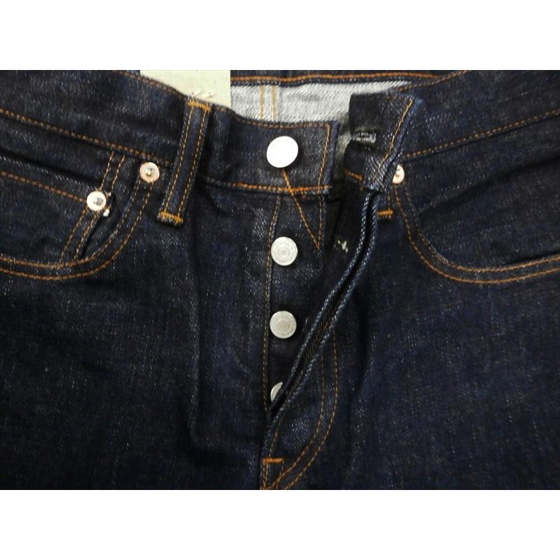 児島ジーンズ ジーンズ RNB-102R 15oz セルビッチ ストレート ボタンフライ デニムパンツ ワンウオッシュ 日本製｜bros-clothing｜04