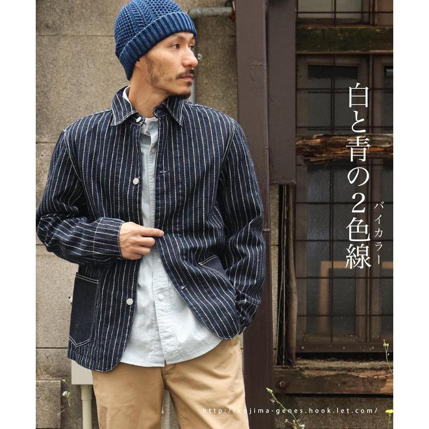 児島ジーンズ KOJIMA GENES バイカラー ウォバッシュ 児島ジーンズ KOJIMA GENES バイカラー ウォバッシュ
