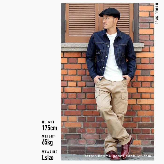 児島ジーンズ Gジャン RNB-552 15oz セルビッチ デニムジャケット 2ndモデル インディゴ｜bros-clothing｜07