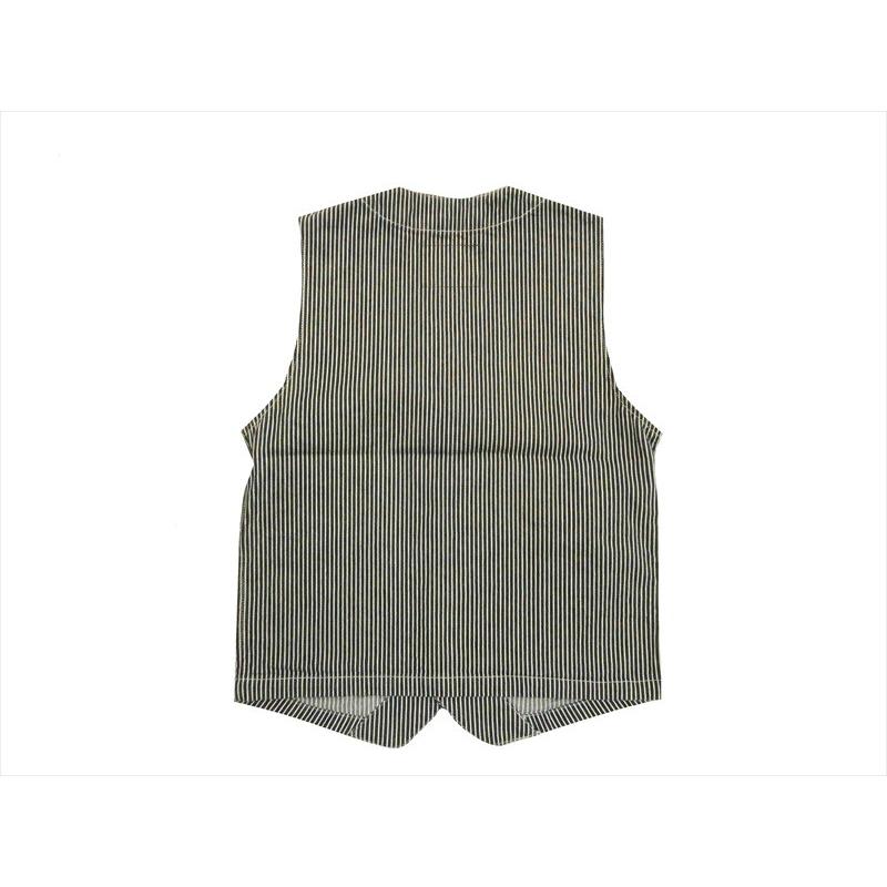 児島ジーンズ KOJIMA GENES ベスト RNB-568 ヒッコリーストライプ