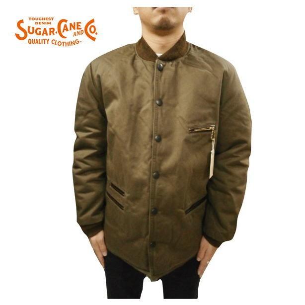 SUGAR CANE シュガーケーン ダウンジャケット SC13988 コットン モールスキーン ダウン ジャケット ダークブラウン｜bros-clothing