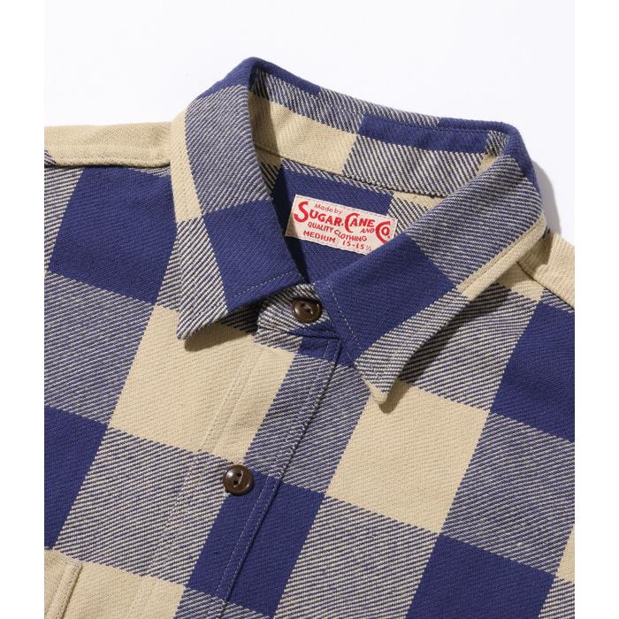 SUGAR CANE シュガーケーン 長袖シャツ SC29147 ツイル バッファロー