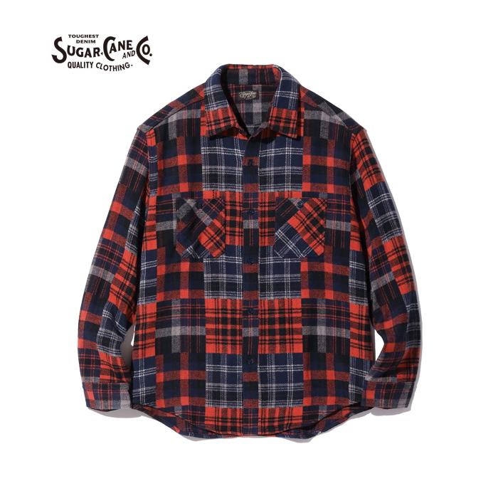 SUGAR CANE シュガーケーン “Add Human Labor” 長袖シャツ SC29179
