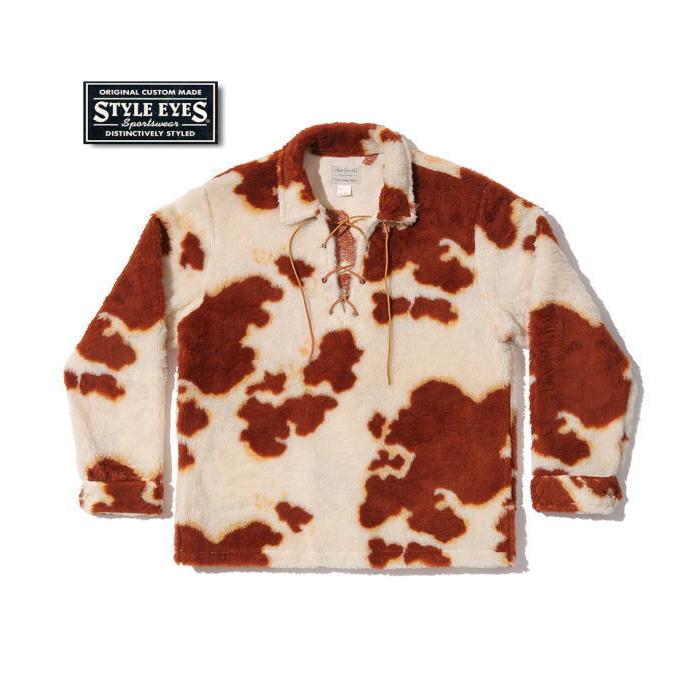 菅田将暉着用スタイルアイズ ホルスタイン コディアック　プルオーバー　Ｌ STYLE EYES（スタイルアイズ） SE15007 ホルスタイン コディアック