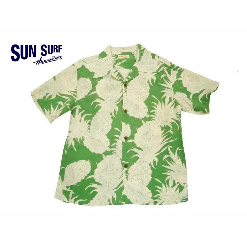 SUN SURF サンサーフ アロハシャツ SS37452 『ISLAND PINEAPPLE 