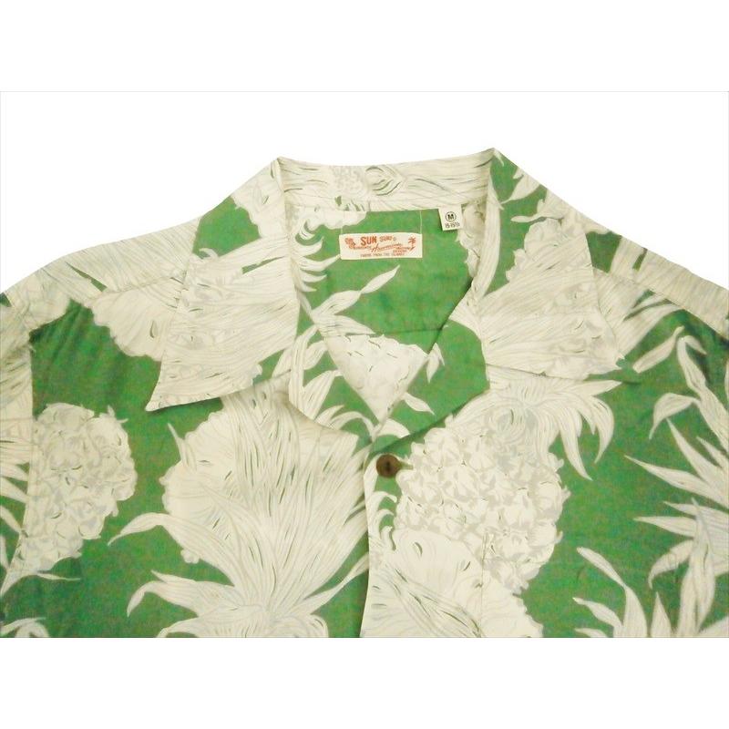 SUN SURF サンサーフ アロハシャツ SS37452 『ISLAND PINEAPPLE