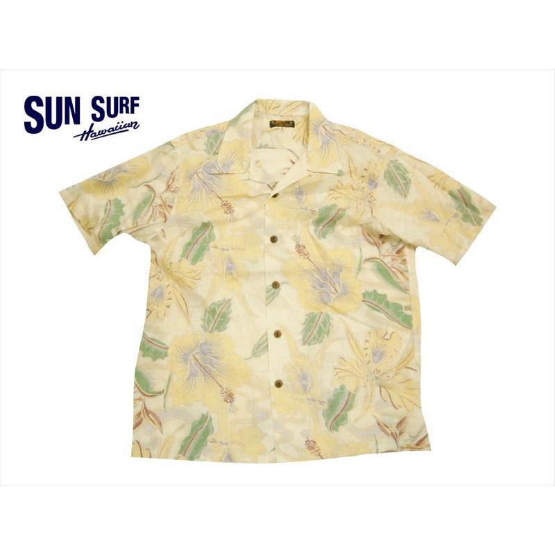 SUN SURF サンサーフ アロハシャツ SS37867 『CATTLEYA ORCHID