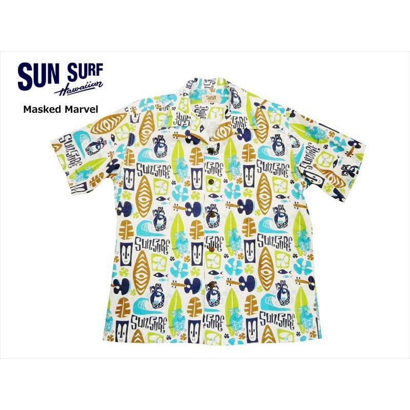 SUN SURF サンサーフ Masked Marvel 半袖シャツ SS38148 