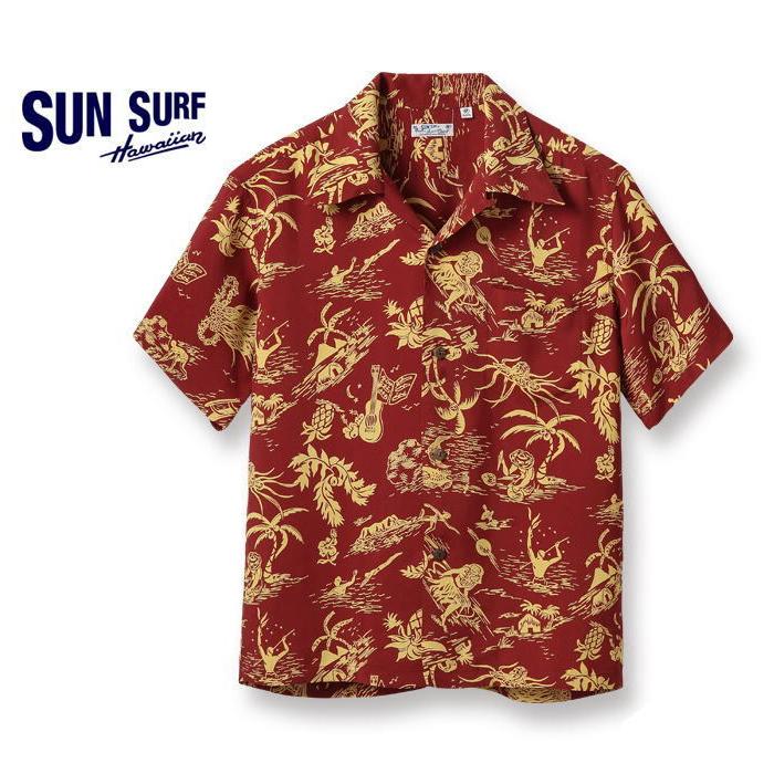 SUN SURF サンサーフ アロハシャツ SS38580 