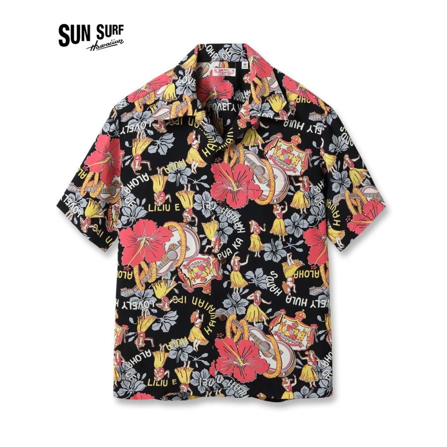 SUN SURF サンサーフ アロハシャツ SS39213 “LOVELY HULA HANDS 