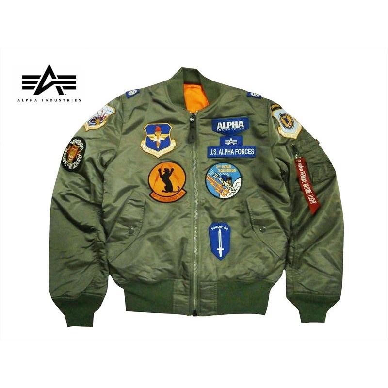 Alpha Industries ALPHA/アルファ TA0197 MA-1 FULL-PTACHED Alpha Industries ALPHA/アルファ TA0197 MA-1 FULL-PTACHED