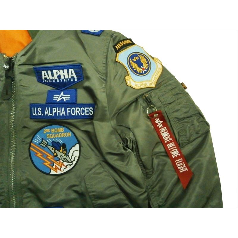 Alpha Industries ALPHA/アルファ TA0197 MA-1 FULL-PTACHED Alpha Industries ALPHA/アルファ TA0197 MA-1 FULL-PTACHED