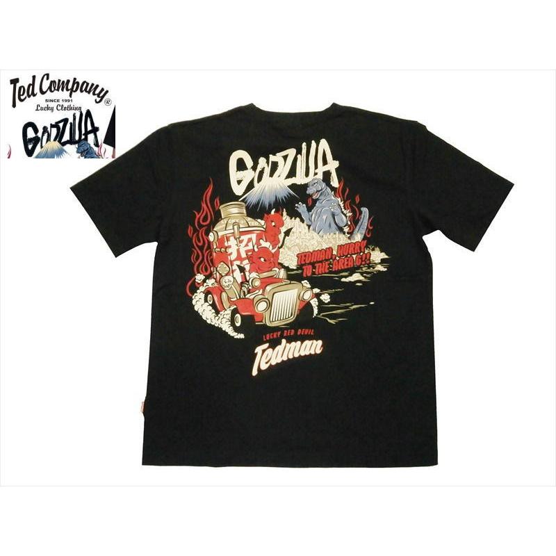 TEDMAN テッドマン TEDMAN×ゴジラ Godzilla コラボ半袖Tシャツ TEDMAN テッドマン TEDMAN×ゴジラ Godzilla コラボ半袖Tシャツ