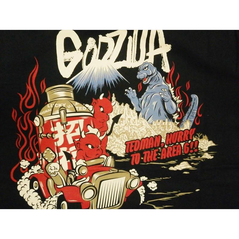 TEDMAN テッドマン TEDMAN×ゴジラ Godzilla コラボ半袖Tシャツ TEDMAN テッドマン TEDMAN×ゴジラ Godzilla コラボ半袖Tシャツ