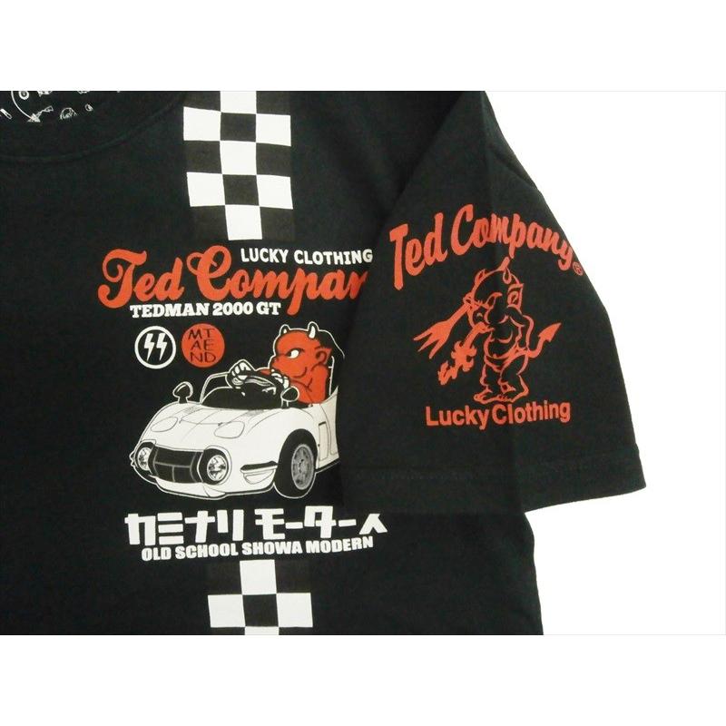 TEDMAN（テッドマン） TEDMAN×カミナリ コラボ・半袖Tシャツ エフ商会