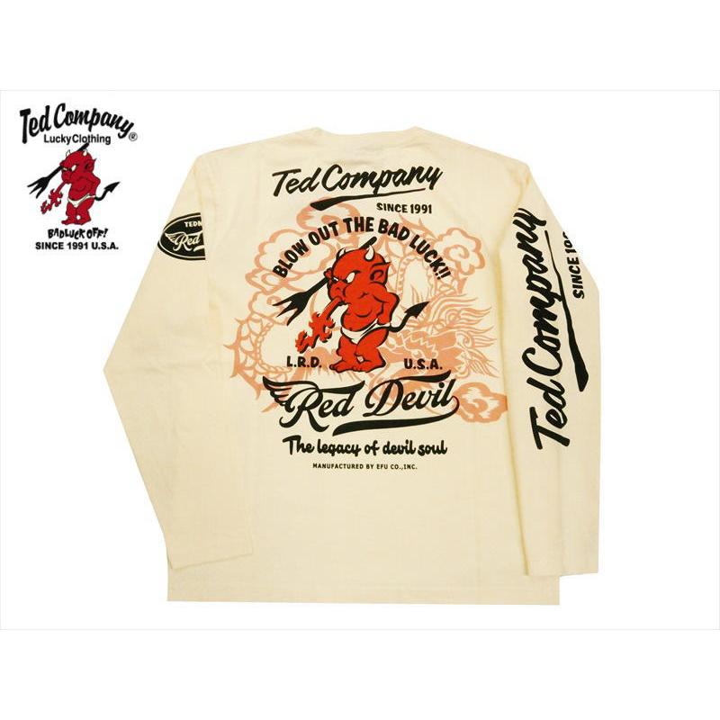 TEDMAN（テッドマン） TEDMAN/エフ商会 長袖Tシャツ TDLS-339 