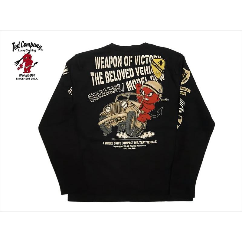 TEDMAN（テッドマン） TEDMAN/エフ商会 長袖Tシャツ TDLS-361 