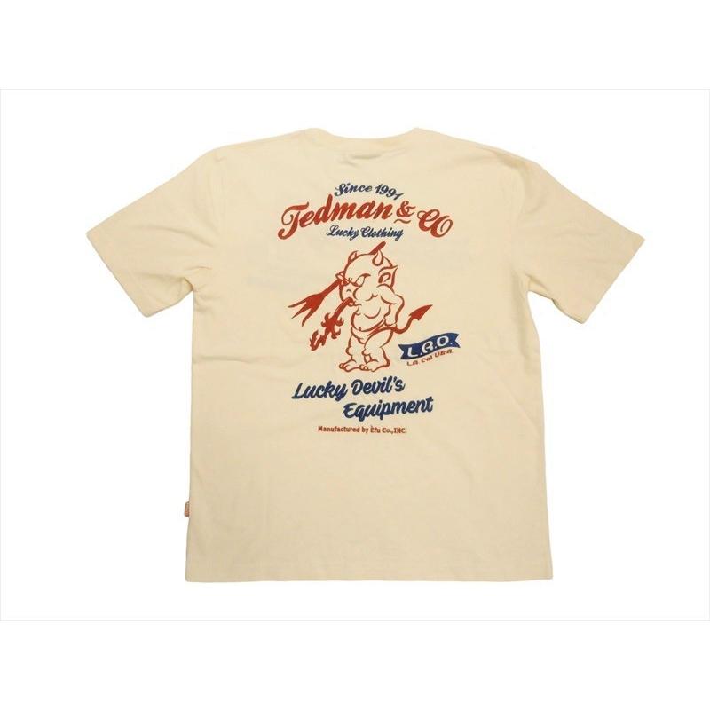 テッドマン 総刺繍 半袖 Tシャツ(TDSS-548)TEDMAN エフ商会 TEDMAN（テッドマン） TEDMAN/エフ商会 半袖Tシャツ TDSS-548 総刺繍