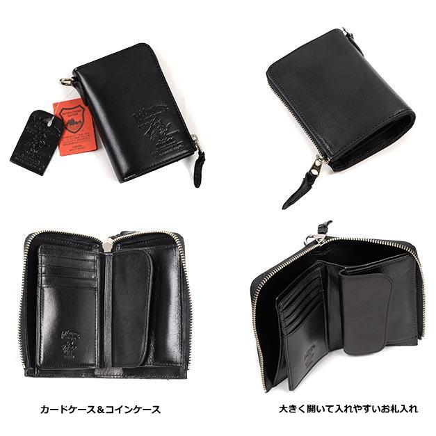 TEDMAN/テッドマン・エフ商会 ラウンドジップ ショートウォレット TDW-260 牛革 ラウンドZIPウォレット(財布)・栃木レザー ブラック  : tdw-260a : ブロスクロージング - 通販 - Yahoo!ショッピング