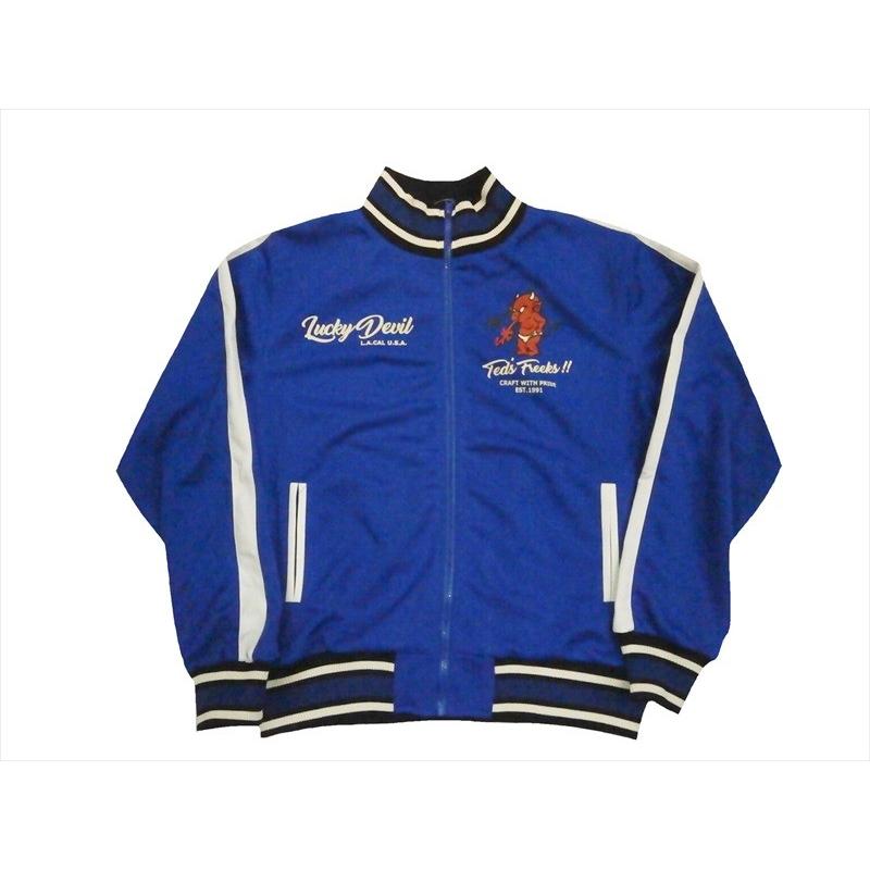 テッドマン ジャージ TEDMAN ラッキーレッドデビル サイズLネイビー Amazon.co.jp: (テッドマン)TEDMAN LUCKY RED DEVILスウェット