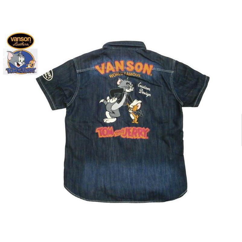 VANSON（バンソン） Vanson/バンソン×トムとジェリー・コラボ 半袖 