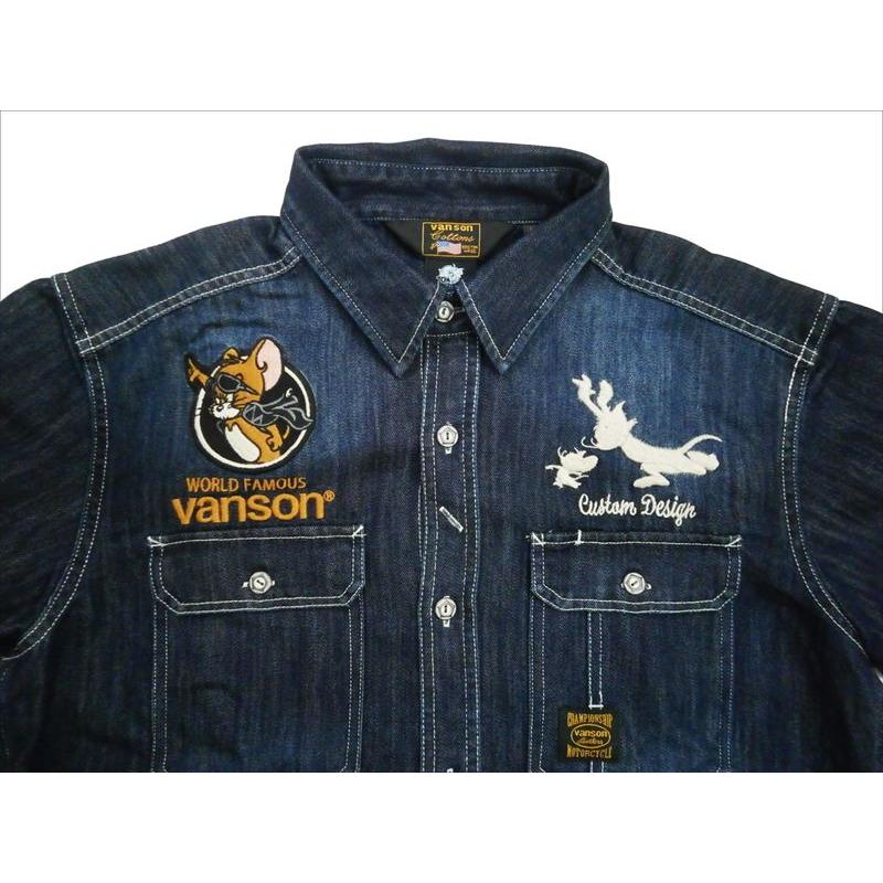 VANSON（バンソン） Vanson/バンソン×トムとジェリー・コラボ 半袖 