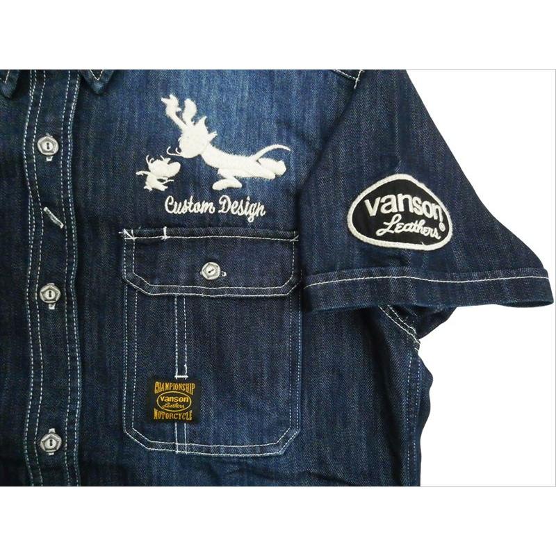 VANSON（バンソン） Vanson/バンソン×トムとジェリー・コラボ 半袖 