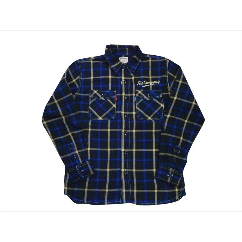 TEDMAN（テッドマン） エフ商会 TNS-700 アメカジ 長袖ネルシャツ