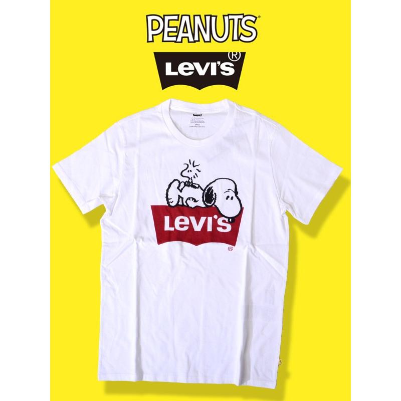 Levi S リーバイス Peanuts スヌーピー Tシャツ レディース メンズ ユニセックス 半袖 ピーナッツ グッズ Rodeo Bros 2nd 通販 Yahoo ショッピング