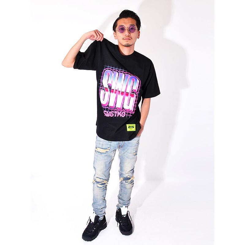 Swagger スワッガー Tシャツ メンズ レディース 半袖 ブランド 綿 100 大きいサイズ 80 S Font Tee 80s Ss T 80s Ss T Rodeo Bros 2nd 通販 Yahoo ショッピング