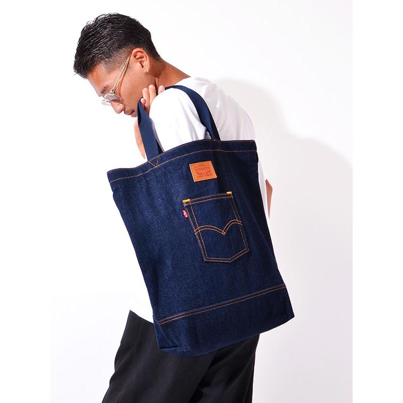 LEVI'S リーバイス デニム バッグ レディース メンズ エコバッグ