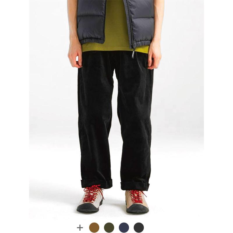 corduroy tapered pants