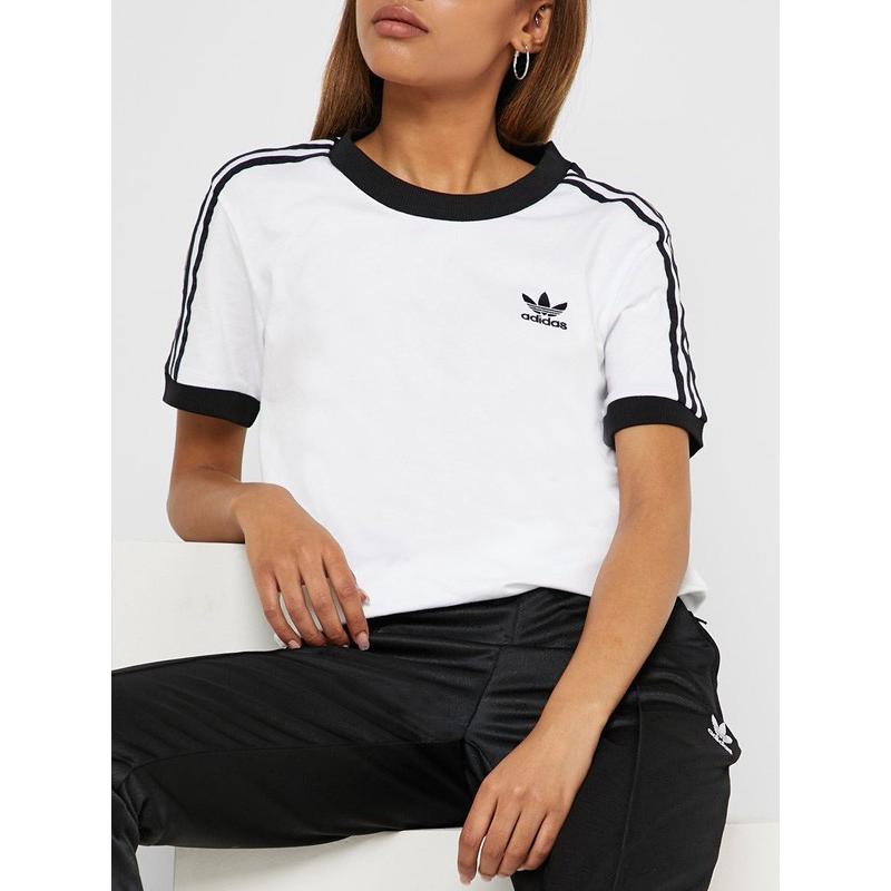 アディダス オリジナルス Adidas Originals Tシャツ レディース 半袖 スポーツ 大きいサイズ カジュアル 3 Stripes Tee Ed74 Ed74 Rodeo Bros 2nd 通販 Yahoo ショッピング