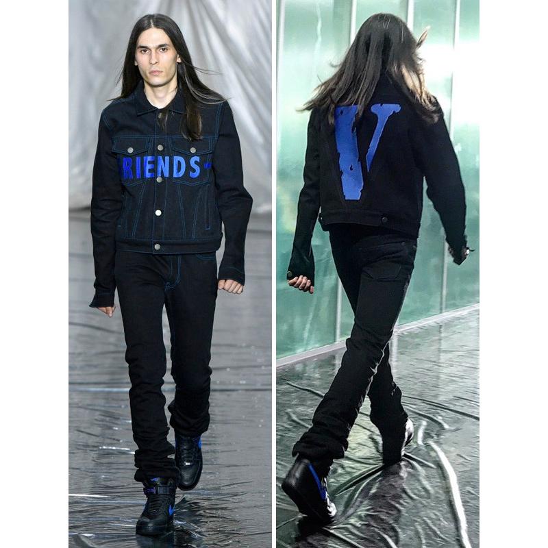 Vlone Gジャン BLUE- Vlone Gジャン BLUE-