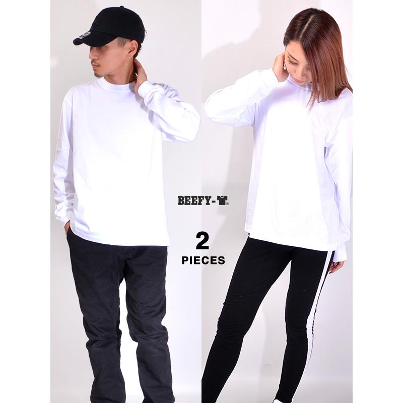 Hanes Beefy ロングスリーブ ヘインズ ビーフィー 長袖 2枚セット Tシャツ メンズ レディース H5186 2 H5186 2 Rodeo Bros 2nd 通販 Yahoo ショッピング