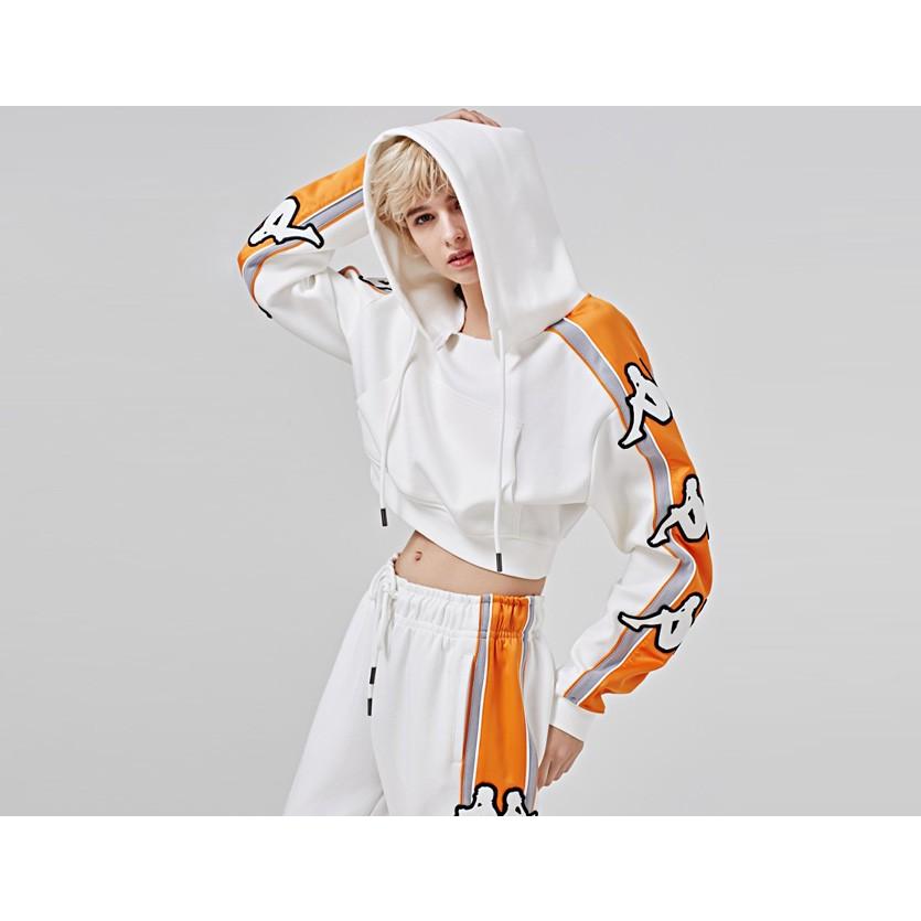 Kappa カッパ ジャージ パーカー スウェットパーカー レディース 白 Big Banda Collection バンダ コレクション オムニ ショート丈 プルパーカー K0922mt50m W K0922mt50m W Rodeo Bros 2nd 通販 Yahoo ショッピング