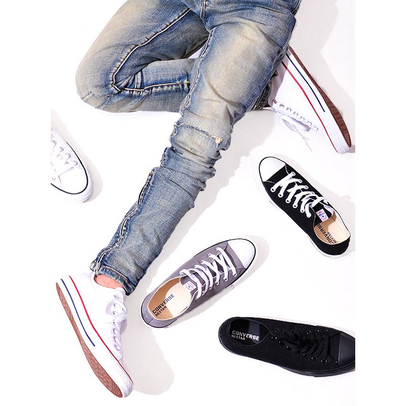 Converse コンバース スニーカーレディース メンズ 白 黒 ローカット ネクスター キャンバス ラバー Nextar110 Ox Nextar110 Ox Rodeo Bros 2nd 通販 Yahoo ショッピング