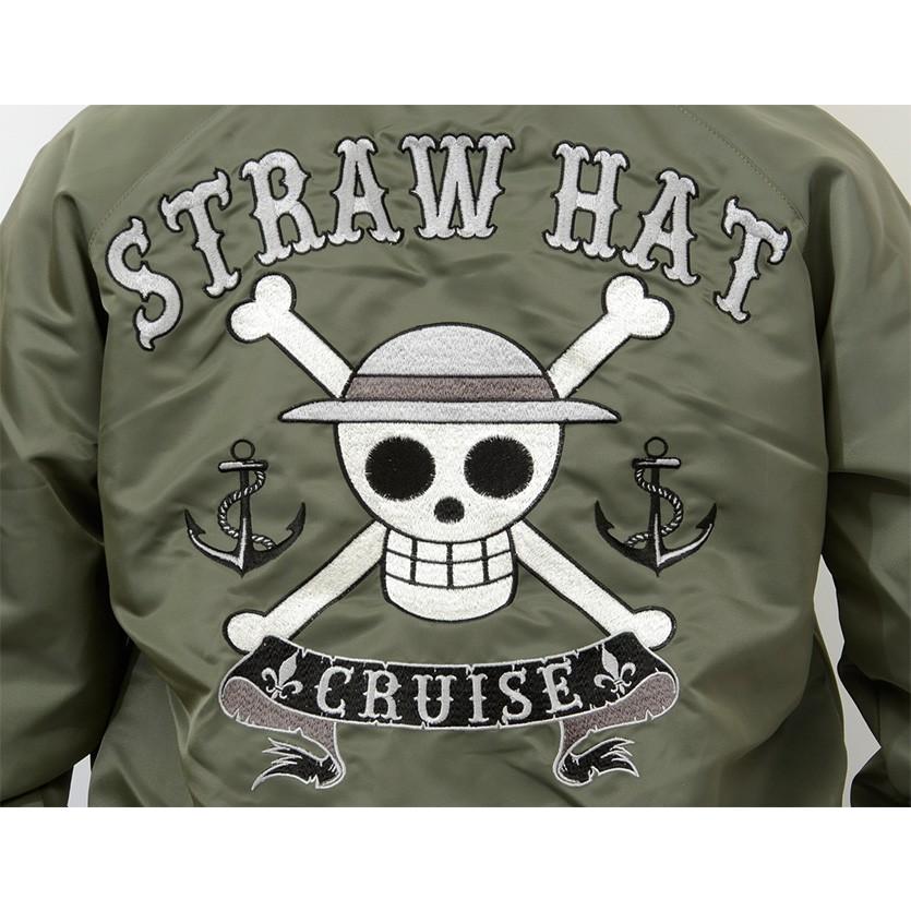 有名なブランド Piece One Switch ミリタリー コラボ 麦わらの一味海賊旗ma 1 アメカジ Opma 001 Planning Opma001