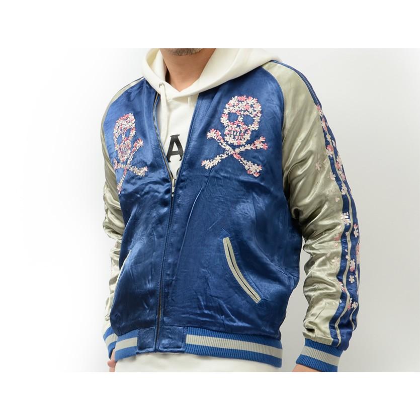 花旅楽団 スカジャン メンズ レディース 刺繍 ブランド 大きいサイズ 和柄 桜 髑髏 スカル アウター スクリプト リバーシブル スーベニア ジャケット Ssj 509 Ssj 509 Rodeo Bros 2nd 通販 Yahoo ショッピング