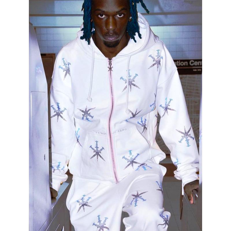 UNKNOWN LONDON 黒パーカー セットアップ- UNKNOWN LONDON 黒パーカー セットアップ-