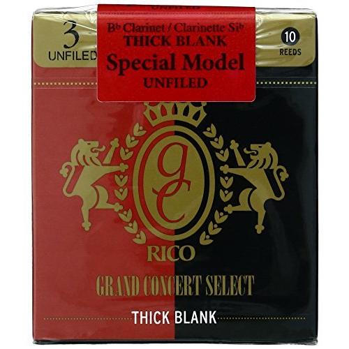 肌触りがいい Rico リード グランドコンサートセレクト シックブランク クラリネット 強度 3 10枚入 アンファイルド R 全商品オープニング価格特別価格 Blog Lonolife Com