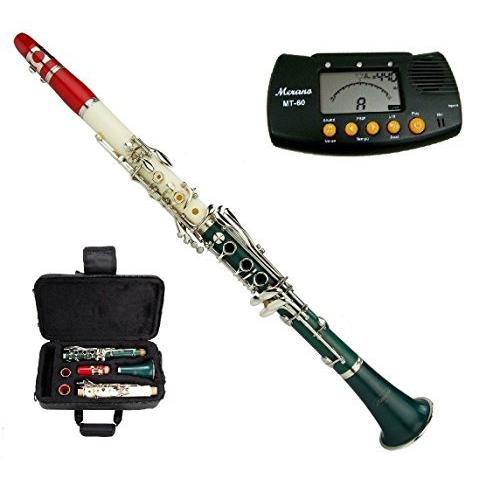 50 Off Bフラットred White Green 3色absクラリネットwith Case Free Meranoメトロチューナー 在庫あり 即納 Filtrasul Com Br